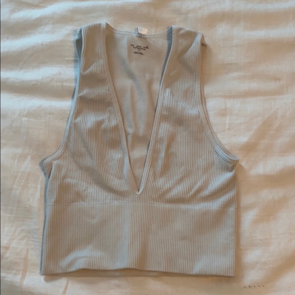 Urban Outfitters White Crop Top